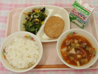 9月5日の給食